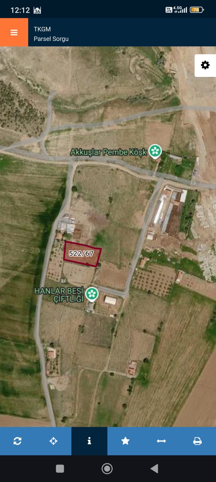 TEKİNOĞLU EMLAKTAN SATILIK 1722 M2 ARSA